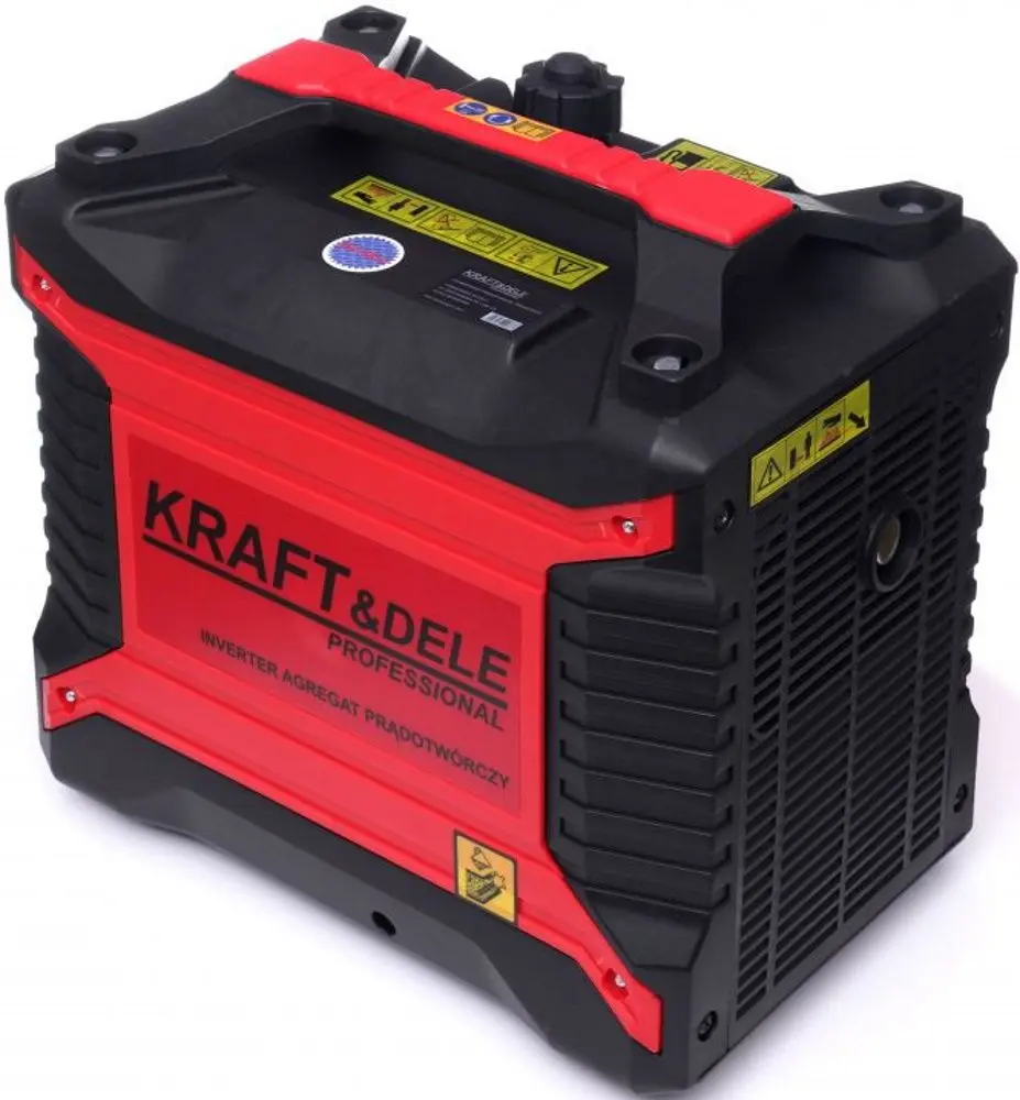 Инверторный бензиновый генератор Kraft&Dele Professional KD193 (Red/Black)