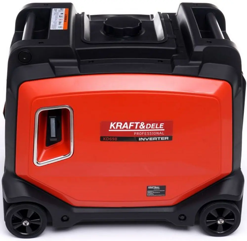Generator pe benzina cu invertor Kraft&Dele Professional KD698 (Black/Orange)