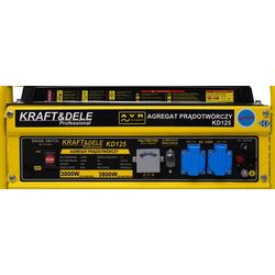Бензиновый генератор Kraft&Dele KD125 Thumb