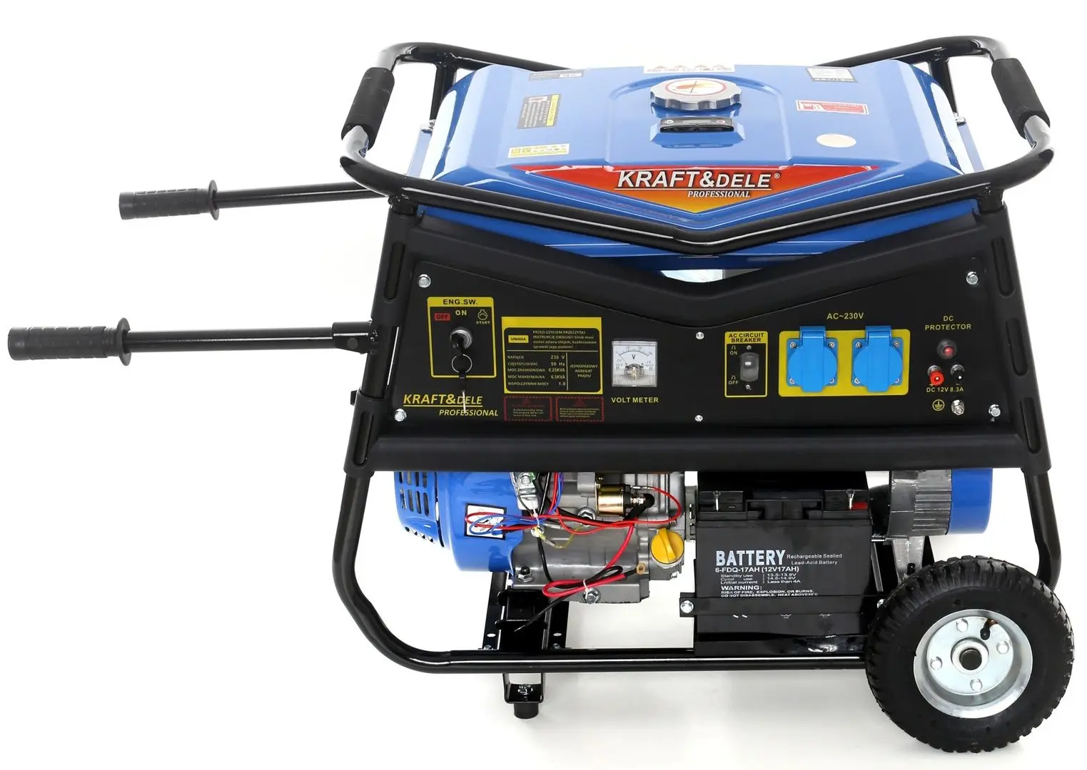 Generator pe benzina Kraft&Dele Professional KD145 (Blue/Black)