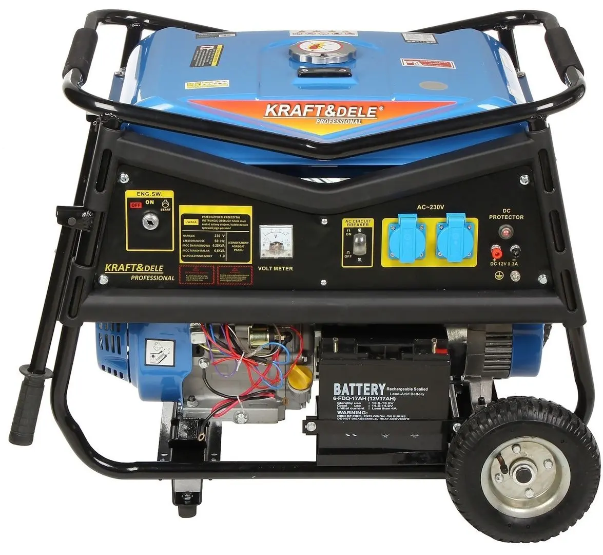 Generator pe benzina Kraft&Dele Professional KD145 (Blue/Black)