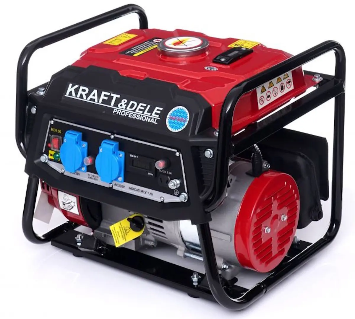 Generator pe benzina Kraft&Dele Professional KD150 (Black/Red)