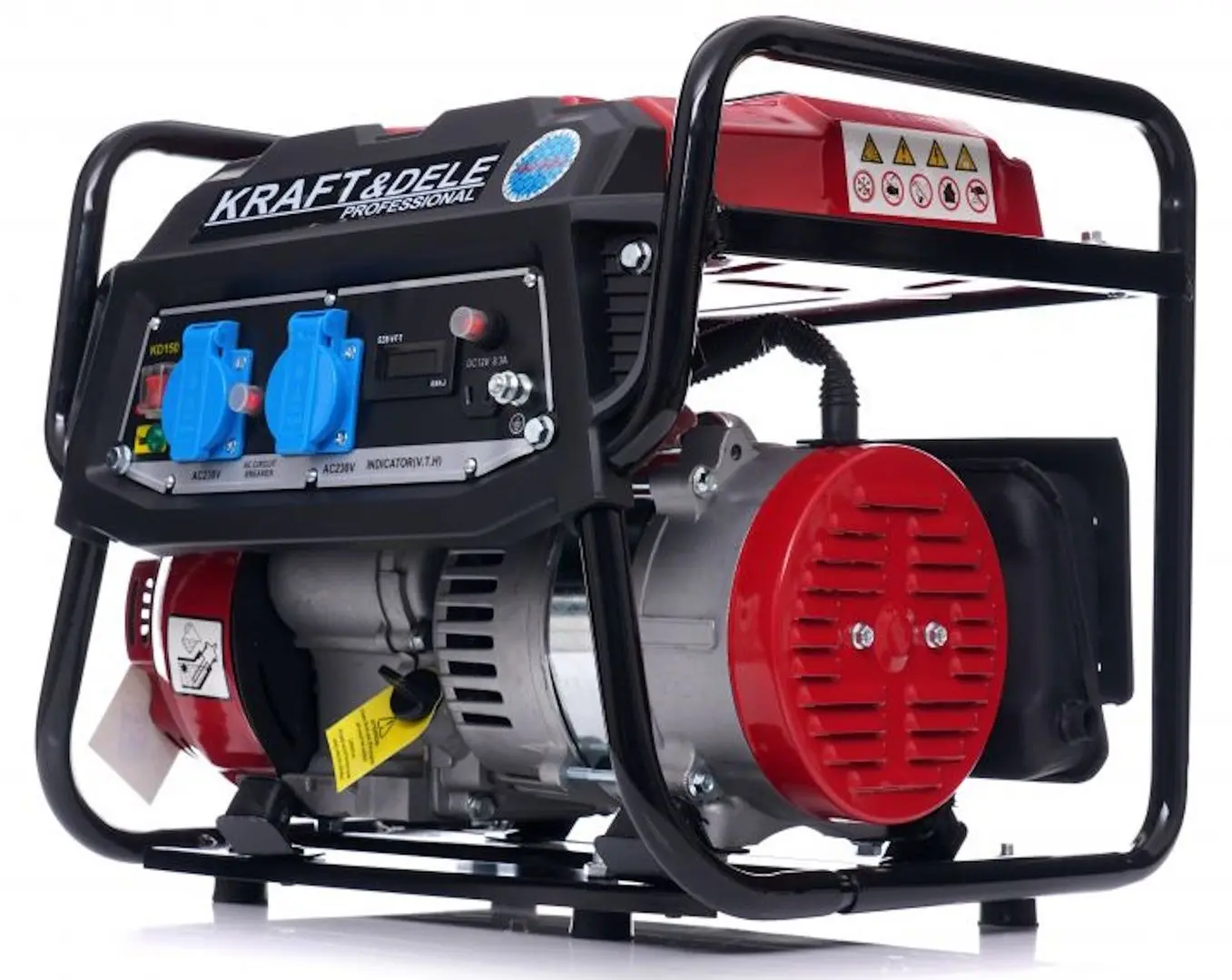 Generator pe benzina Kraft&Dele Professional KD150 (Black/Red)