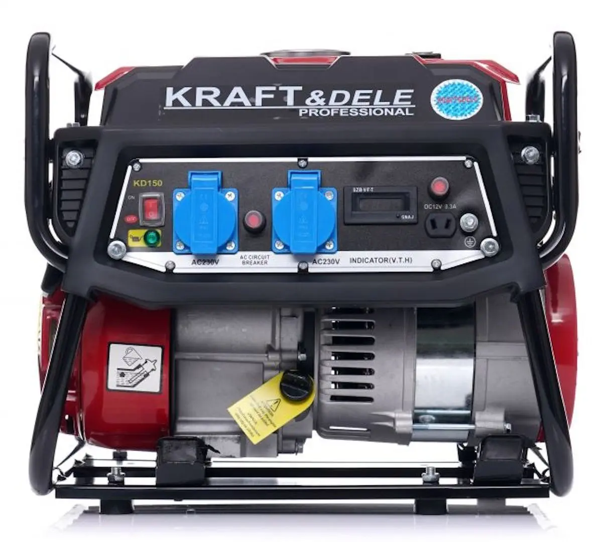 Generator pe benzina Kraft&Dele Professional KD150 (Black/Red)