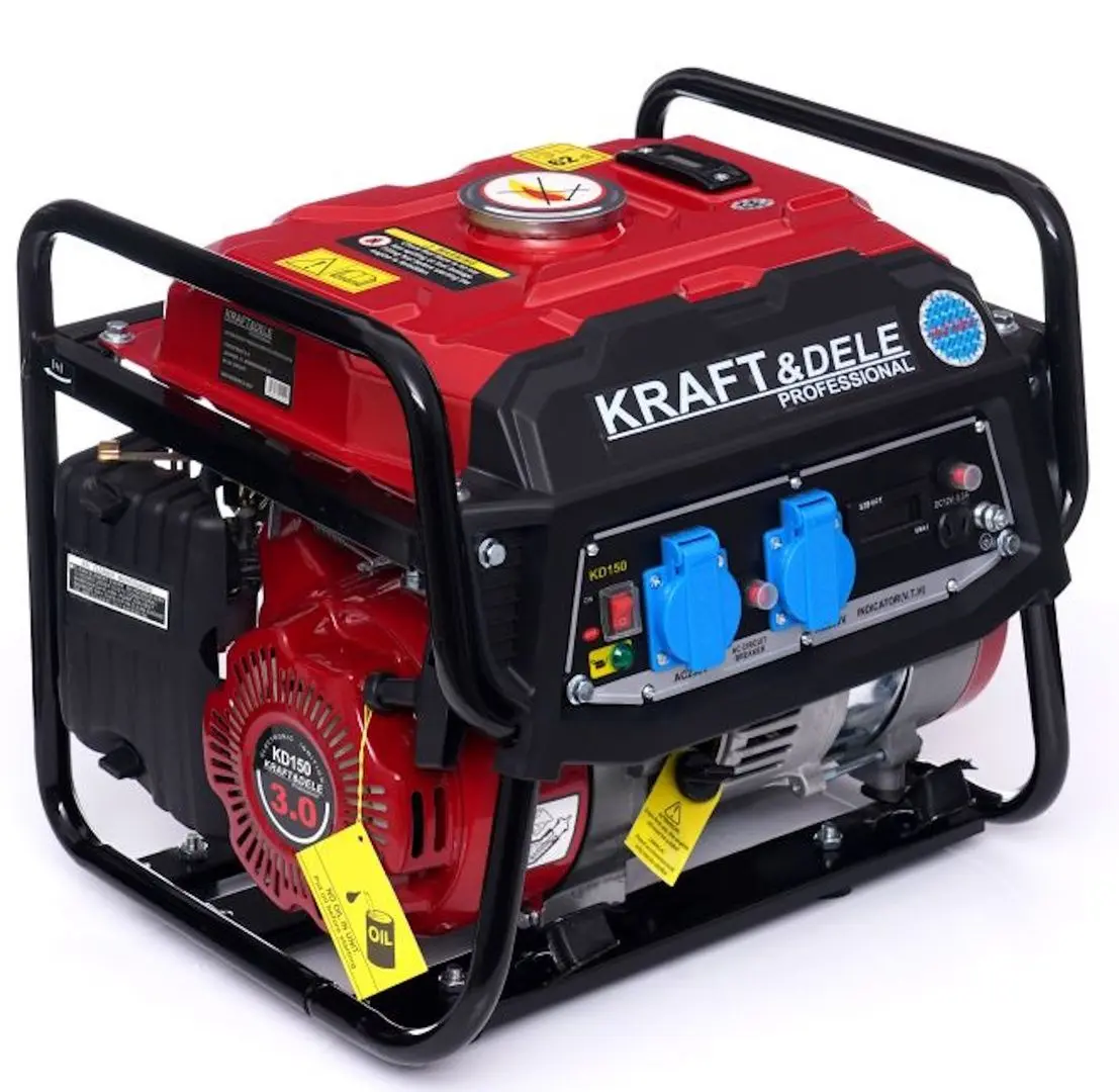 Generator pe benzina Kraft&Dele Professional KD150 (Black/Red)