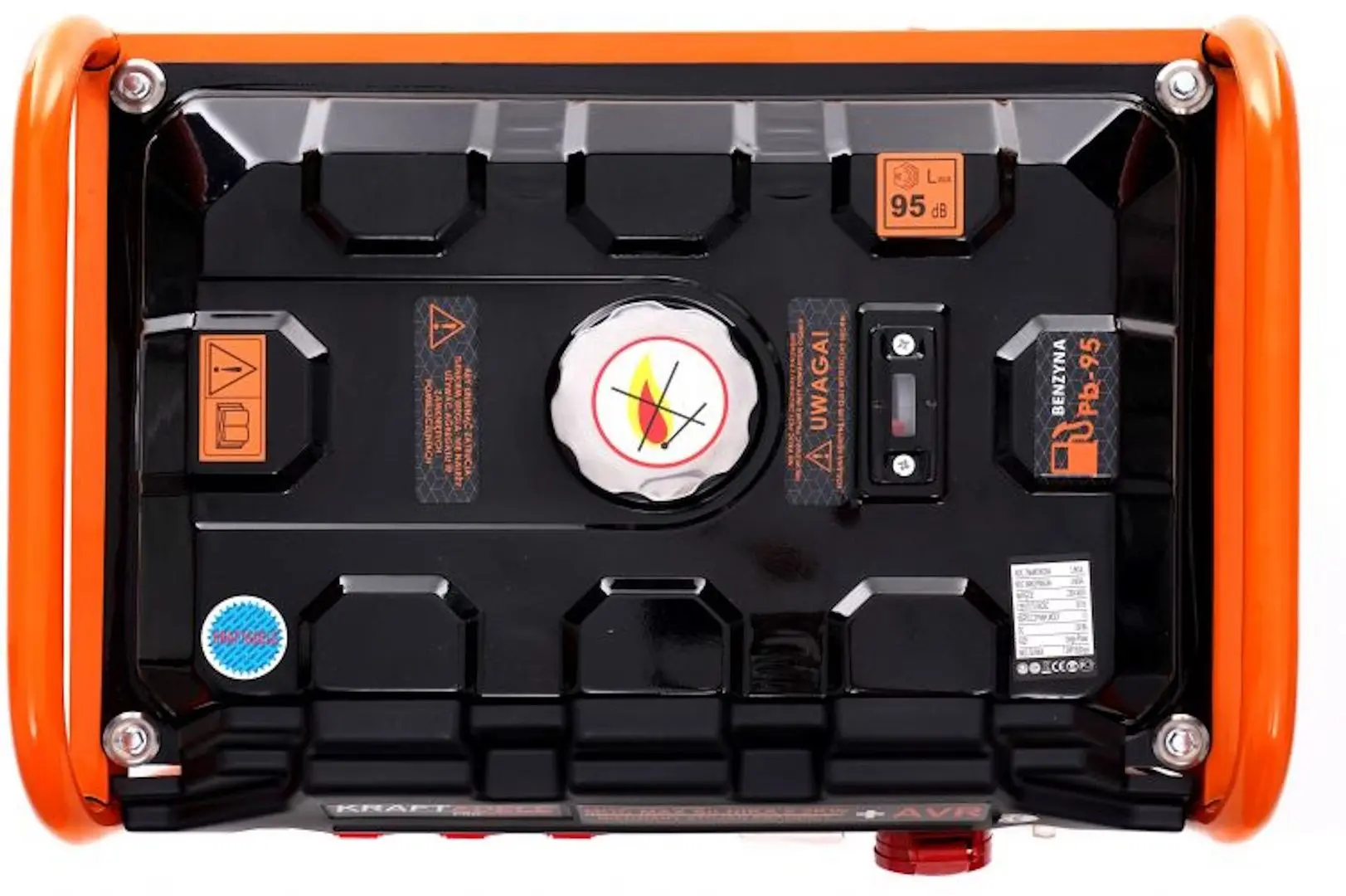 Generator pe benzina Kraft&Dele Professional KD161 (Black/Orange)