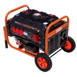 Бензиновый генератор Kraft&Dele Professional KD163 (Black/Orange) Thumb