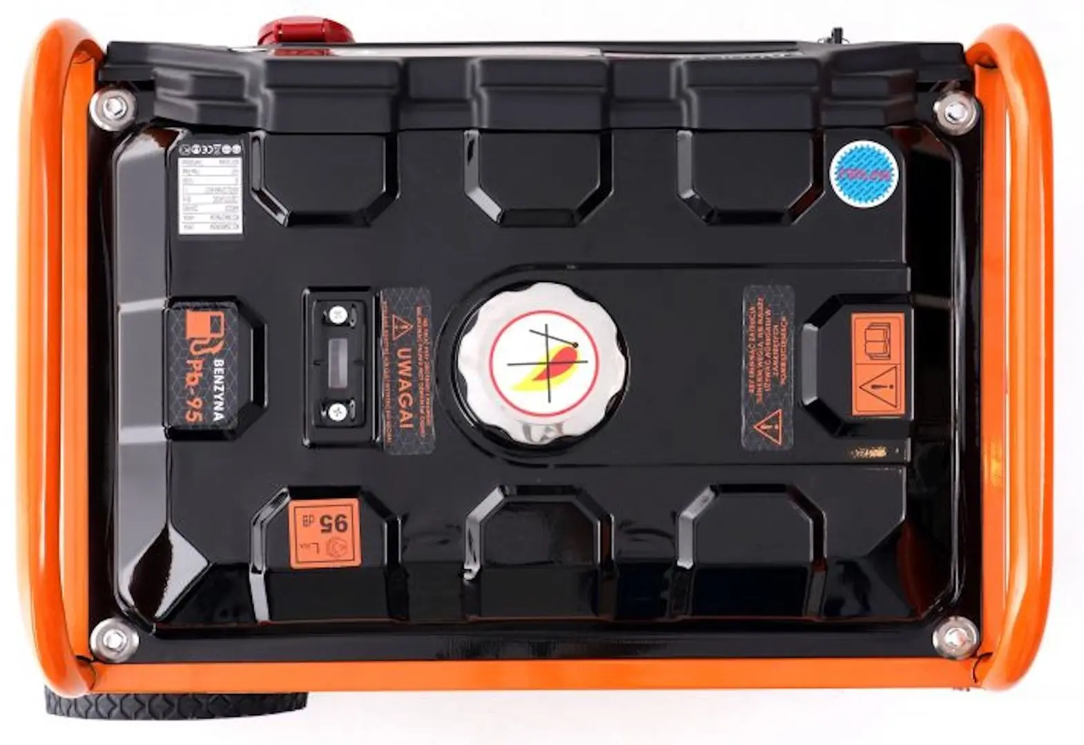 Бензиновый генератор Kraft&Dele Professional KD163 (Black/Orange)