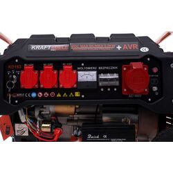 Бензиновый генератор Kraft&Dele Professional KD163 (Black/Orange) Thumb