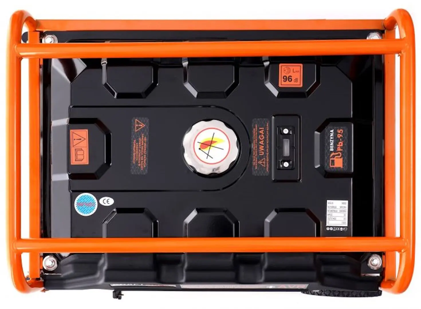 Generator pe benzina Kraft&Dele Professional KD164 (Black/Orange) - 3