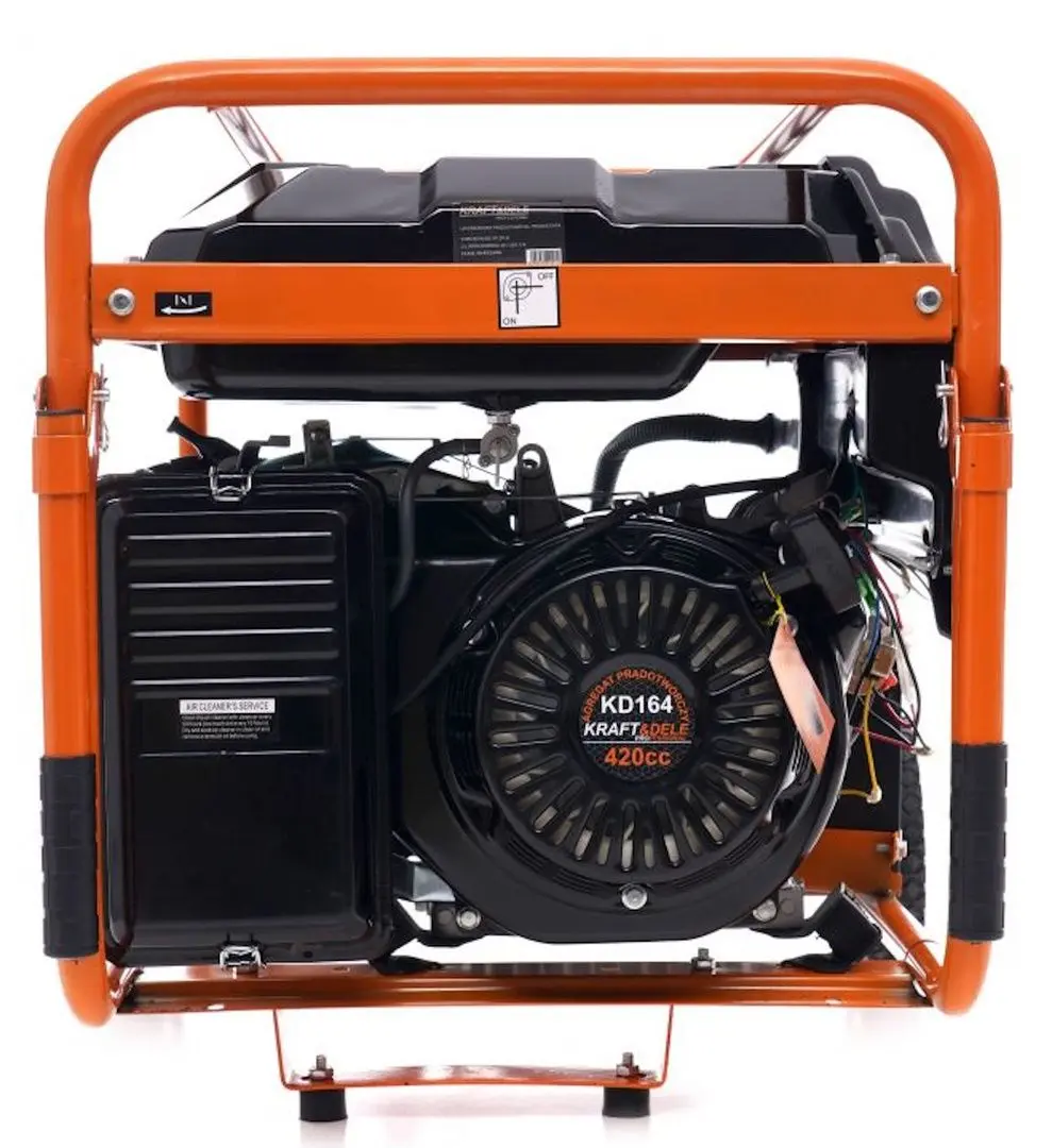 Generator pe benzina Kraft&Dele Professional KD164 (Black/Orange) - 5