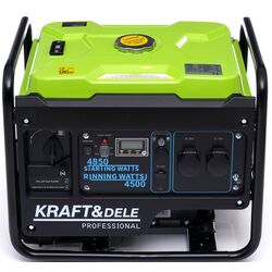 Бензогенераторы Kraft&Dele KD688 (Black/Green) Thumb