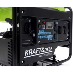Бензогенераторы Kraft&Dele KD688 (Black/Green) Thumb