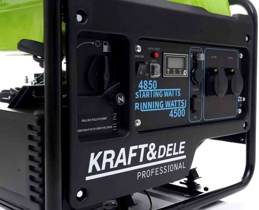Бензогенераторы Kraft&Dele KD688 (Black/Green)