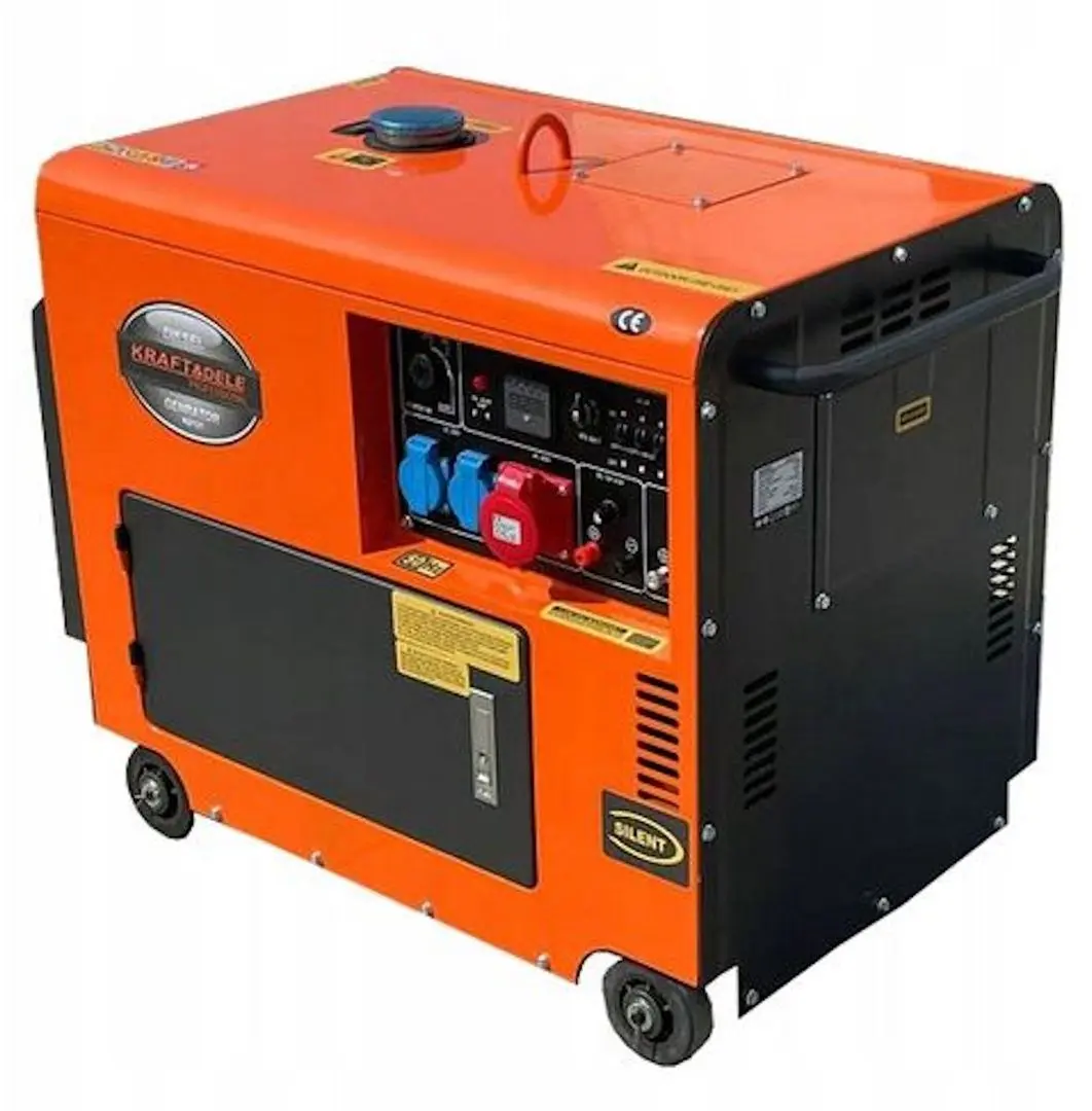 Generator pe diesel Kraft&Dele Professional KD121 2K + ATS (Orange) - 4