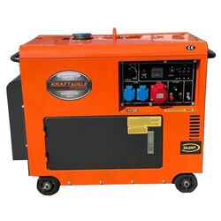Generator pe diesel Kraft&Dele Professional KD121 2K + ATS (Orange)
