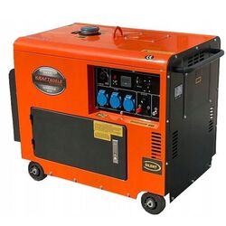 Generator pe diesel Kraft&Dele Professional KD123 2K + ATS (Orange) Thumb