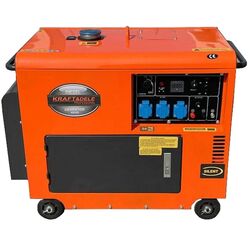 Generator pe diesel Kraft&Dele Professional KD123 2K + ATS (Orange)