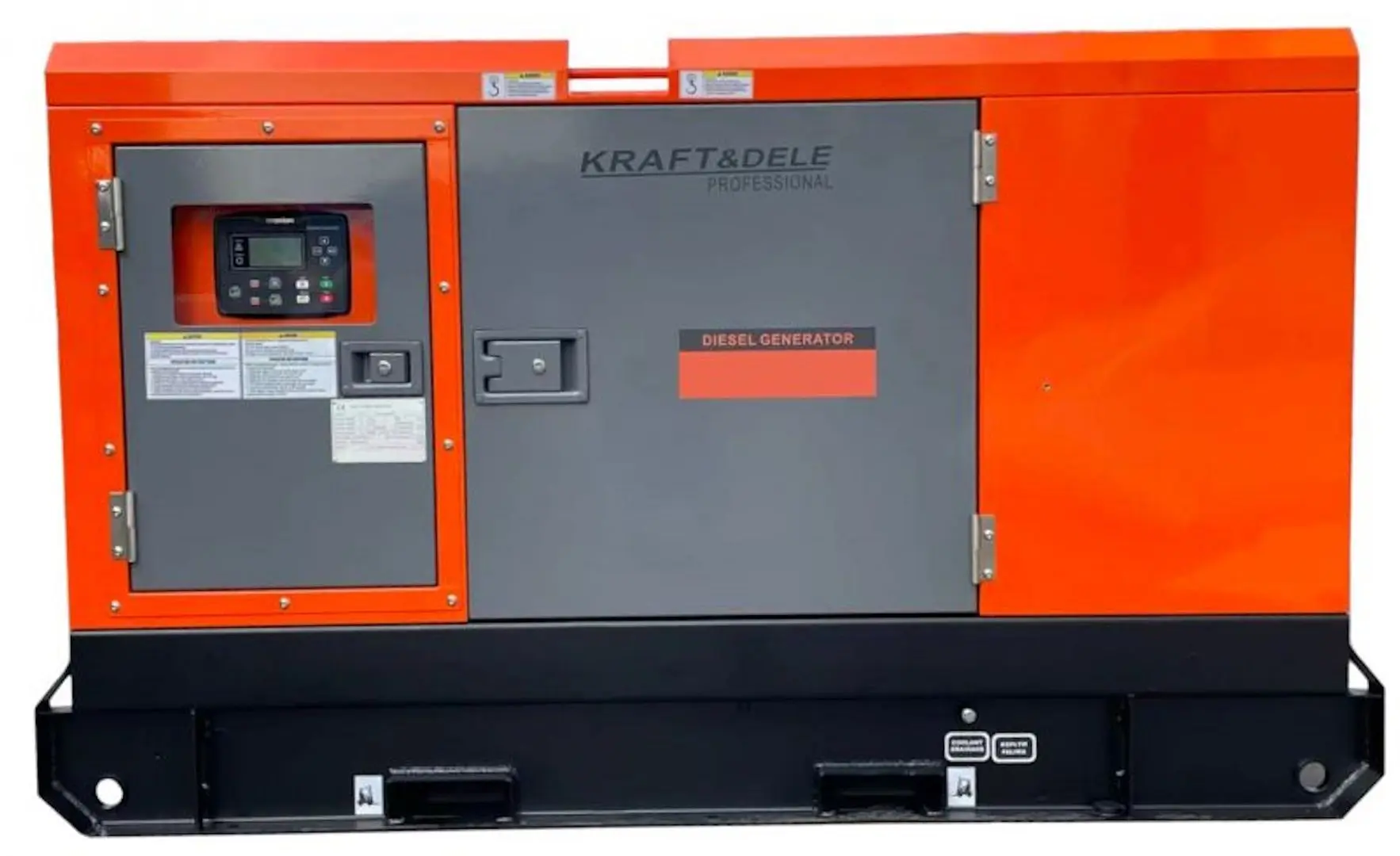 Дизельный генератор Kraft&Dele Professional KD690 (Orange/Black) - 2