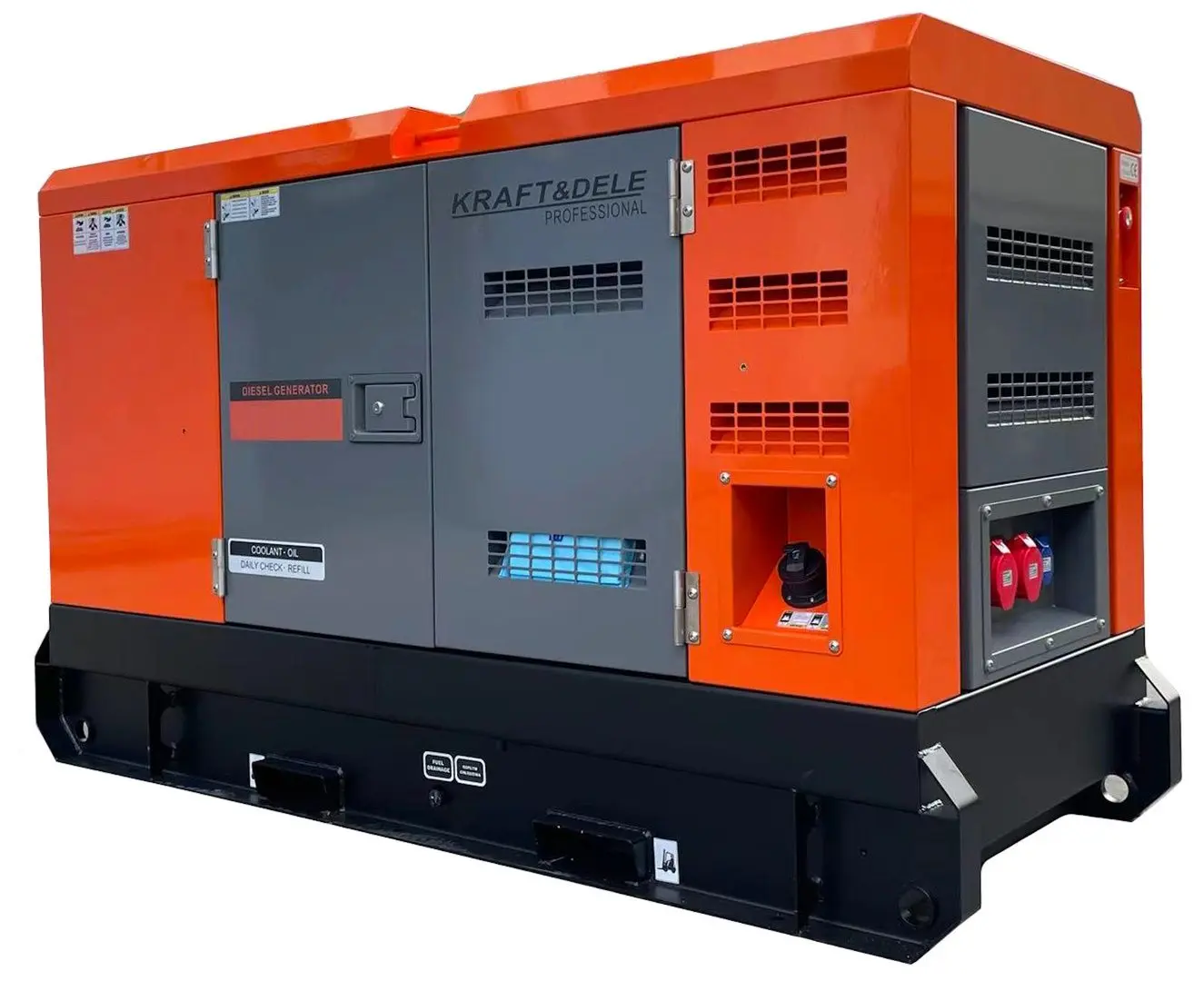 Generator pe diesel Kraft&Dele Professional KD691 (Orange/Black)