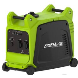 Инверторный бензиновый генератор Kraft&Dele KD681 (Black/Green) Thumb