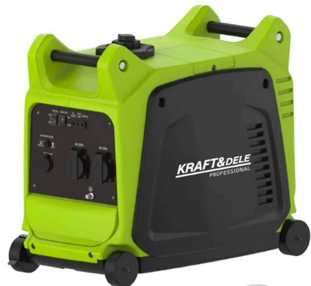 Инверторный бензиновый генератор Kraft&Dele KD681 (Black/Green)