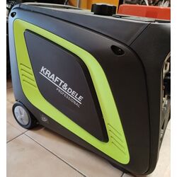 Инверторный бензиновый генератор Kraft&Dele KD686 (Black/Green) Thumb