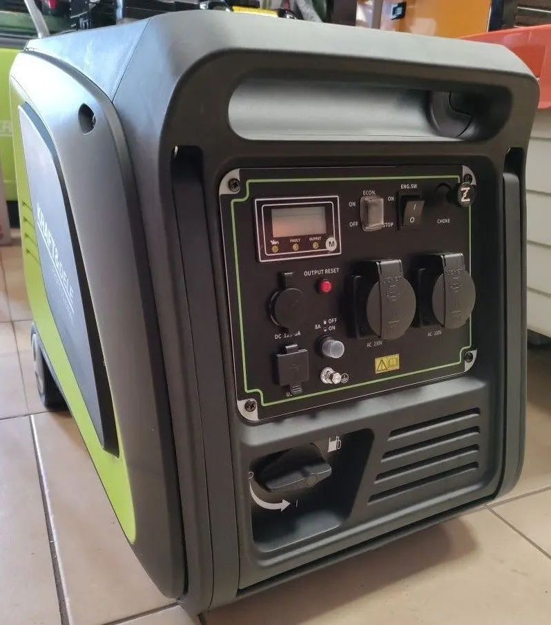 Инверторный бензиновый генератор Kraft&Dele KD686 (Black/Green) - 3