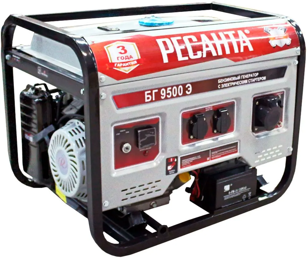 Generator pe benzina Resanta БГ 9500 Э