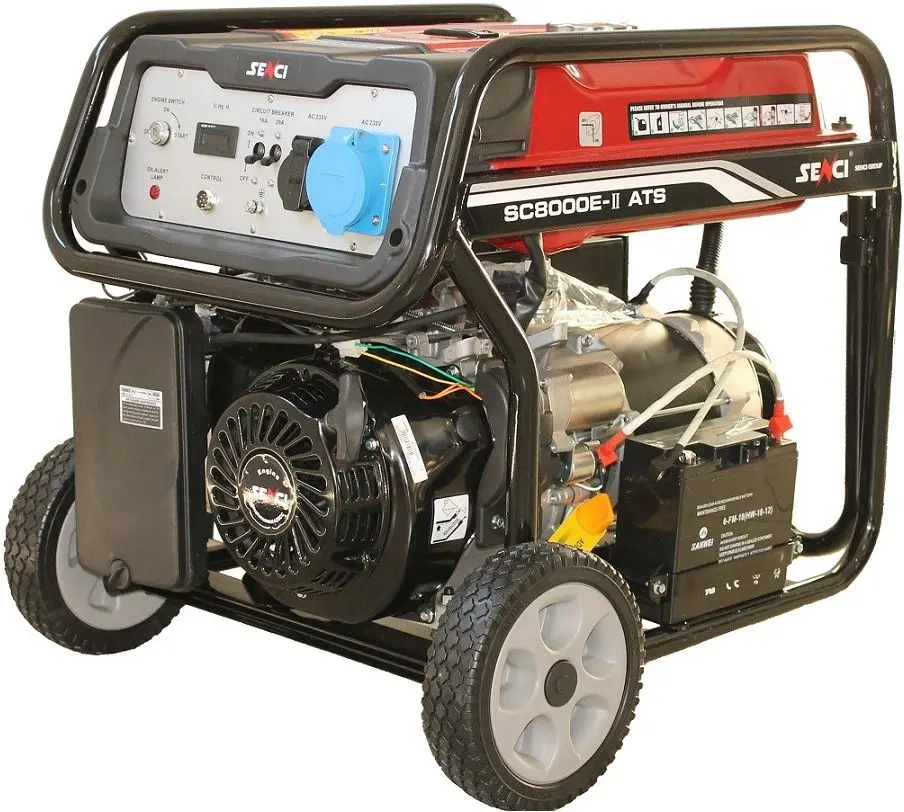Generator pe benzina Senci SC-8000E-ATS