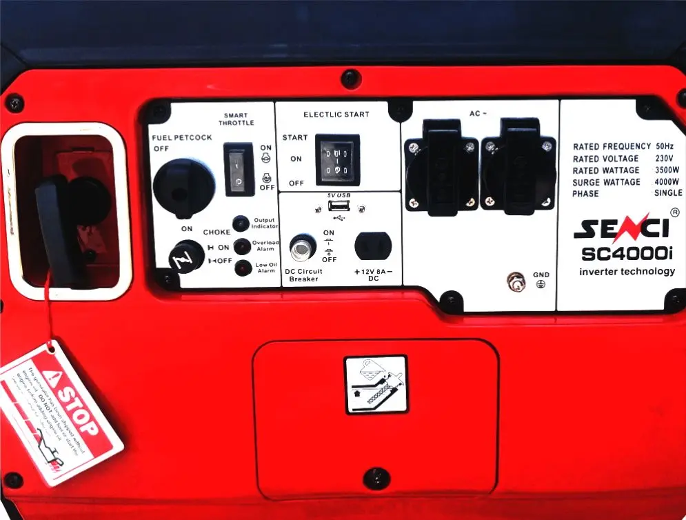 Generator pe benzina cu invertor Senci SC-4000i