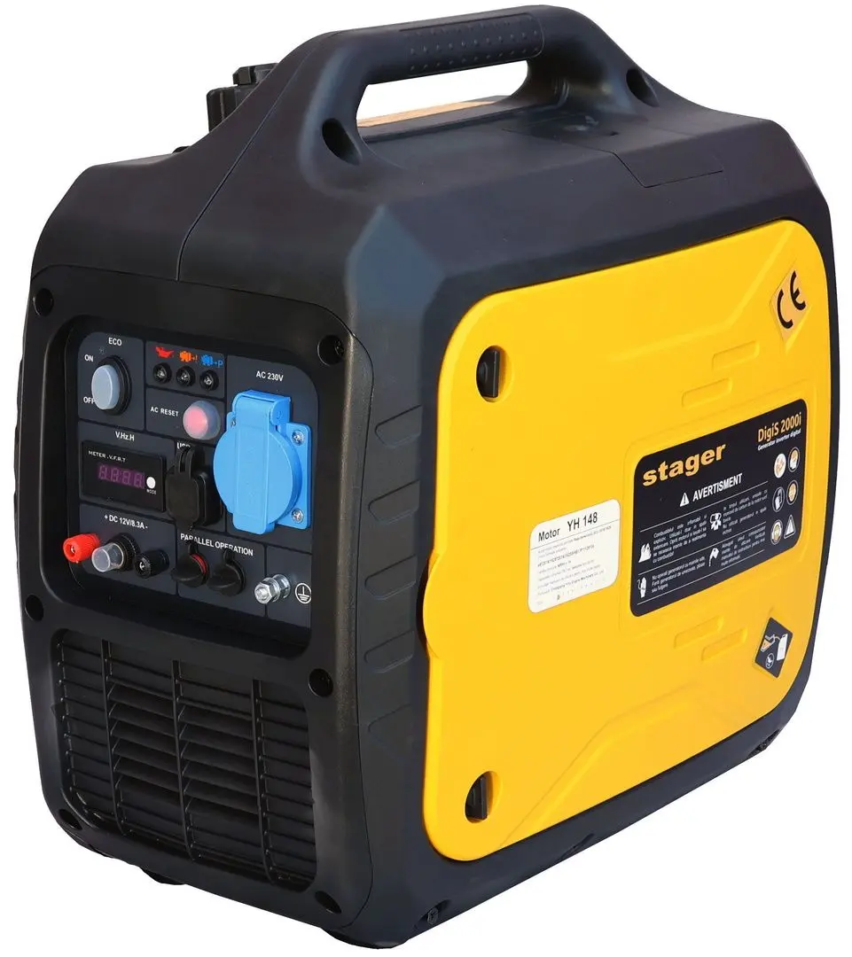 Бензиновый генератор Stager DigiS 2000i (Yellow/Black) - 3