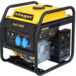 Бензиновый генератор Stager DigiS 4000i (Yellow/Black)