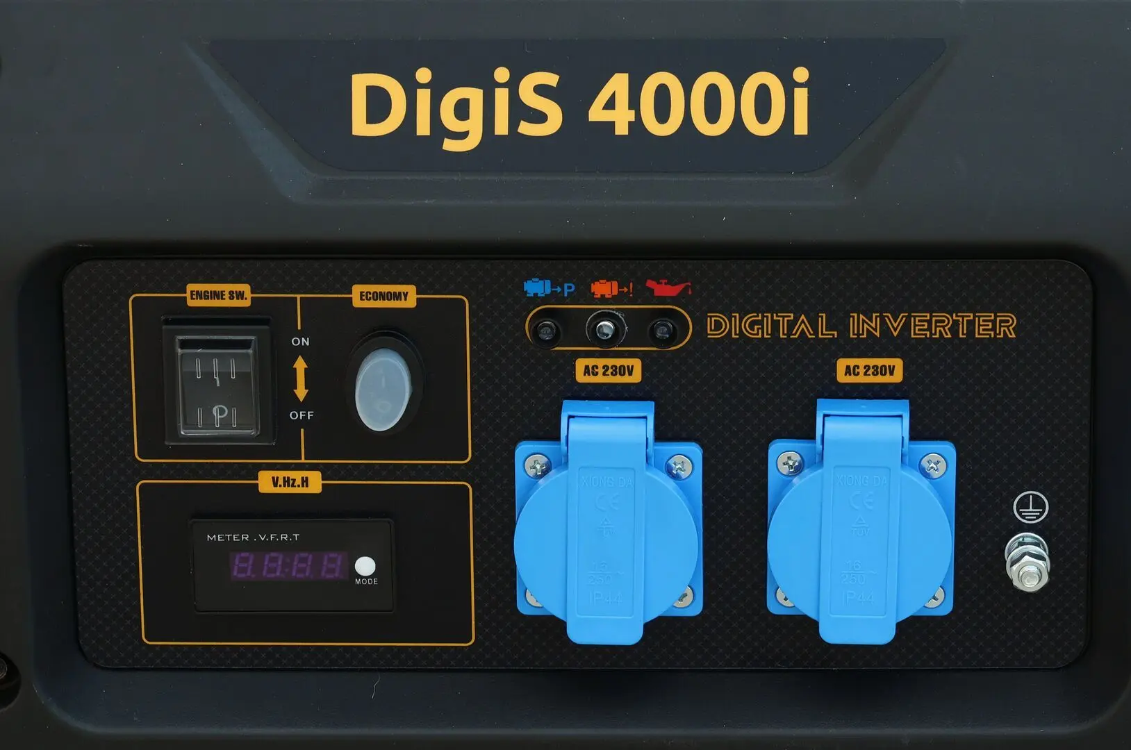 Бензиновый генератор Stager DigiS 4000i (Yellow/Black) - 5