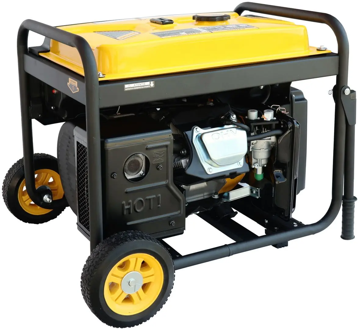 Бензиновый генератор Stager DigiS 9500iea (Yellow/Black) - 2