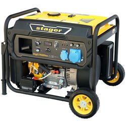 Бензиновый генератор Stager DigiS 9500iea (Yellow/Black)