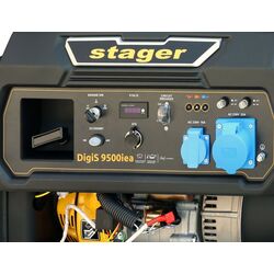 Бензиновый генератор Stager DigiS 9500iea (Yellow/Black) Thumb