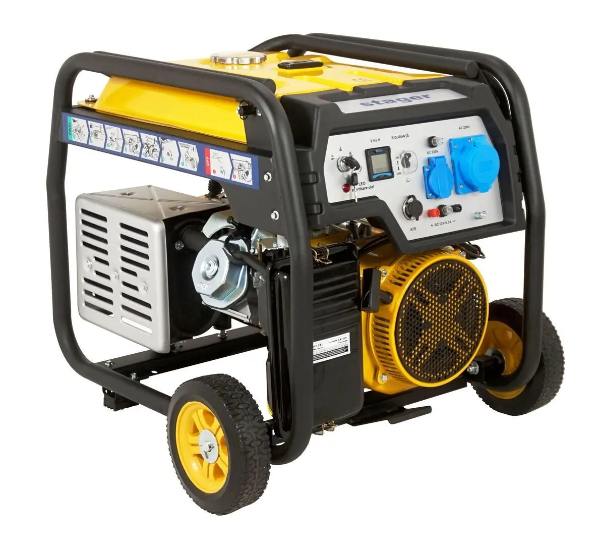 Бензиновый генератор Stager FD 10000ER Diesel