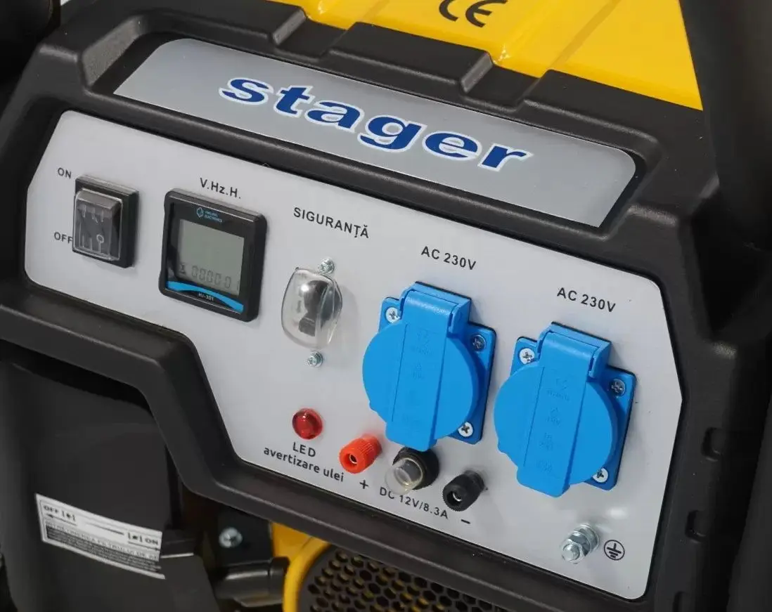 Бензиновый генератор Stager FD 2500 (Yellow/Black) - 3