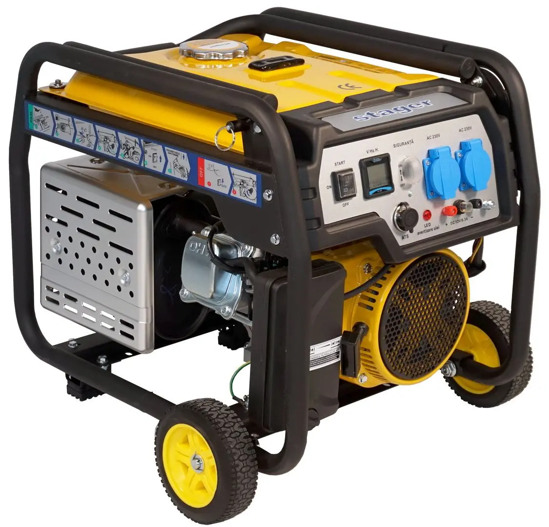 Бензиновый генератор Stager FD 3600E+ATS (Black/Yellow) - 2