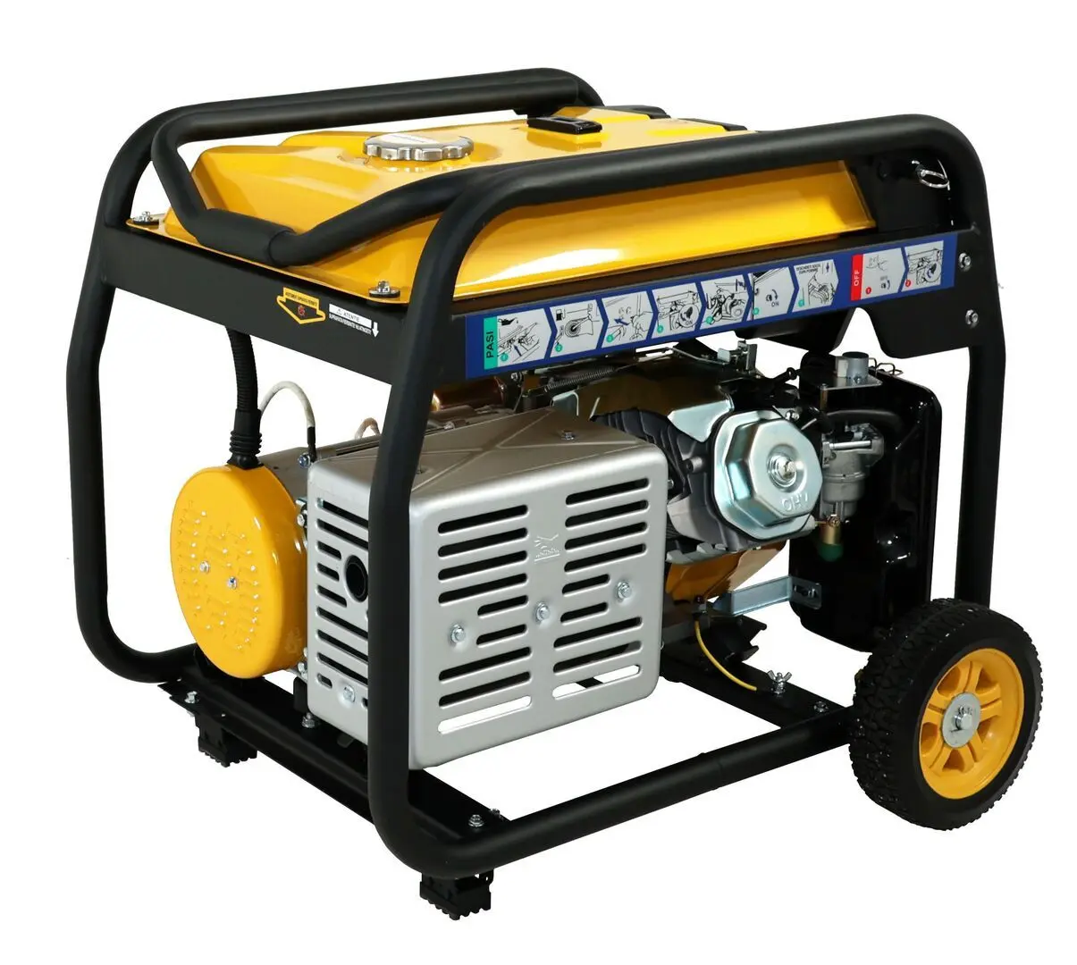 Бензиновый генератор Stager FD 6500ER - 4