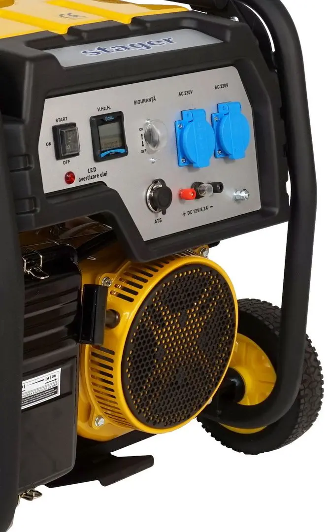 Бензиновый генератор Stager FD 9500E (Black/Yellow) - 3