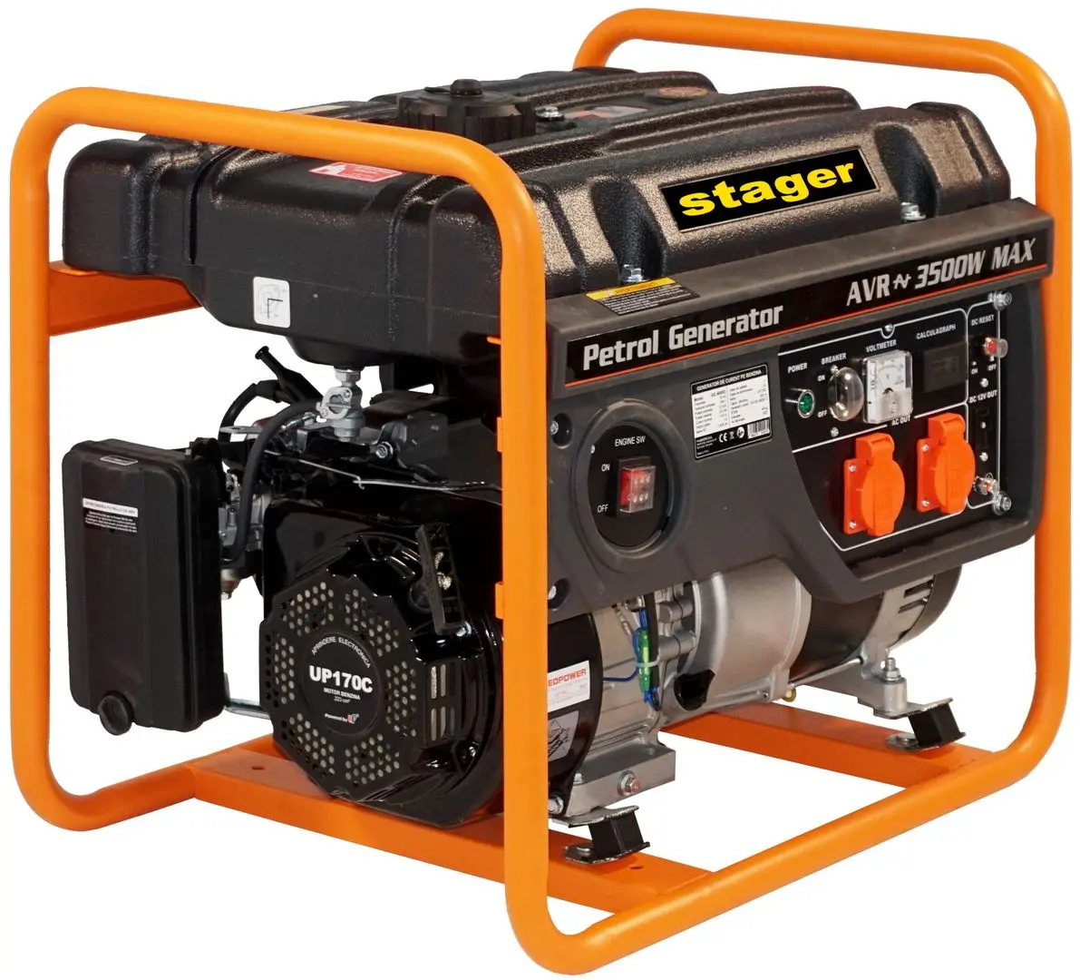 Бензиновый генератор Stager GG 4000D