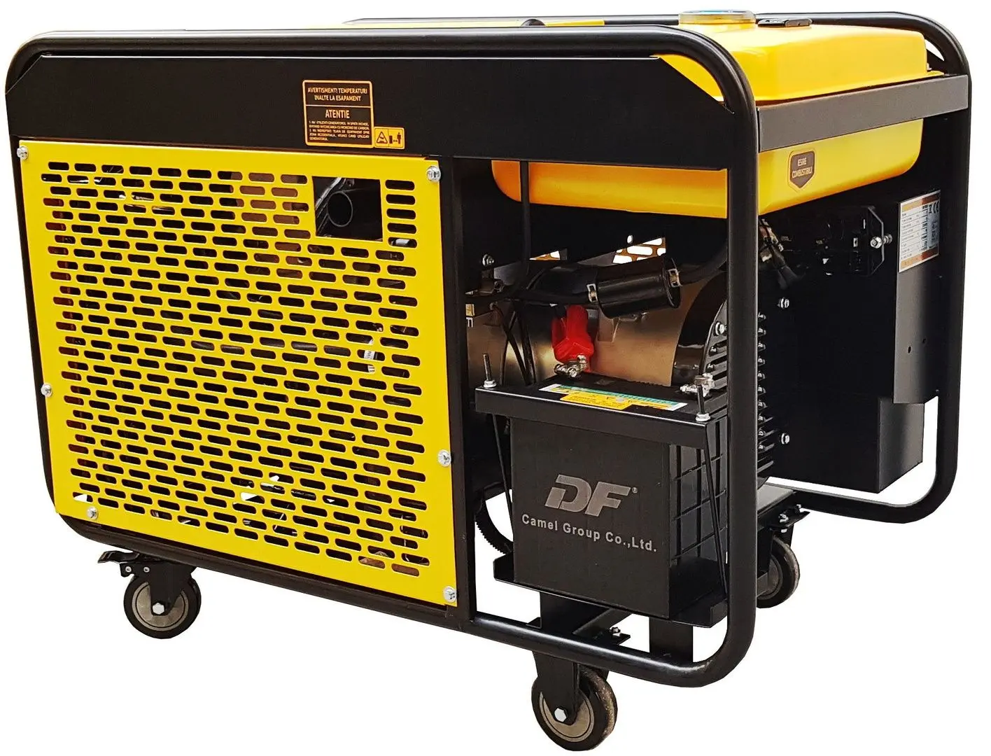 Дизельный генератор Stager YDE12E3 (Black/Yellow)