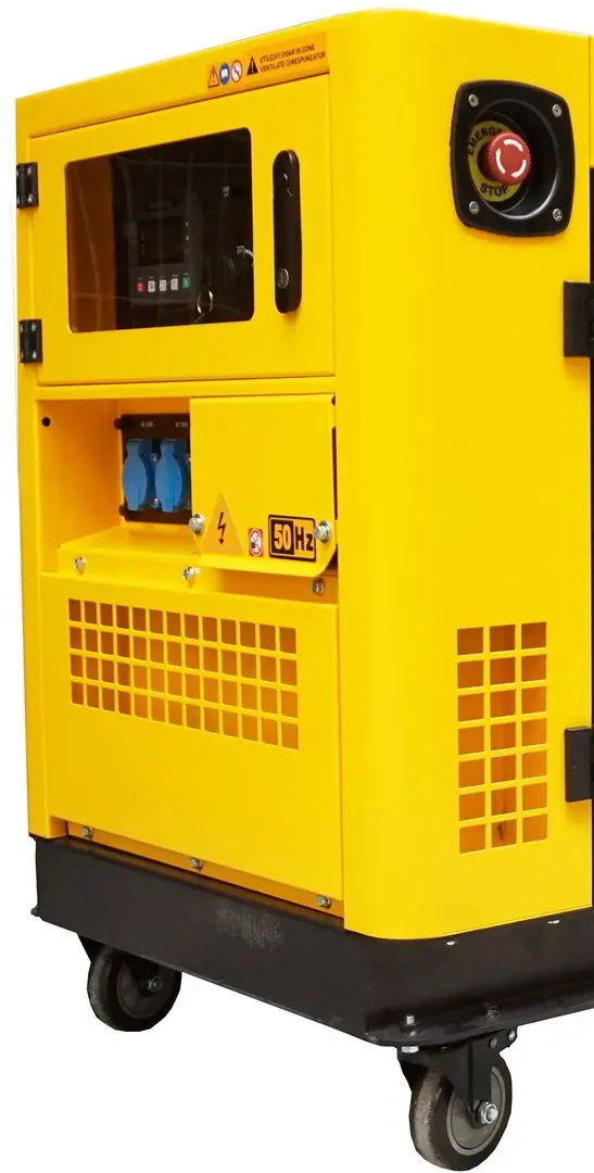 Дизельный генератор Stager YDE12T3 (Yellow/Black) - 2