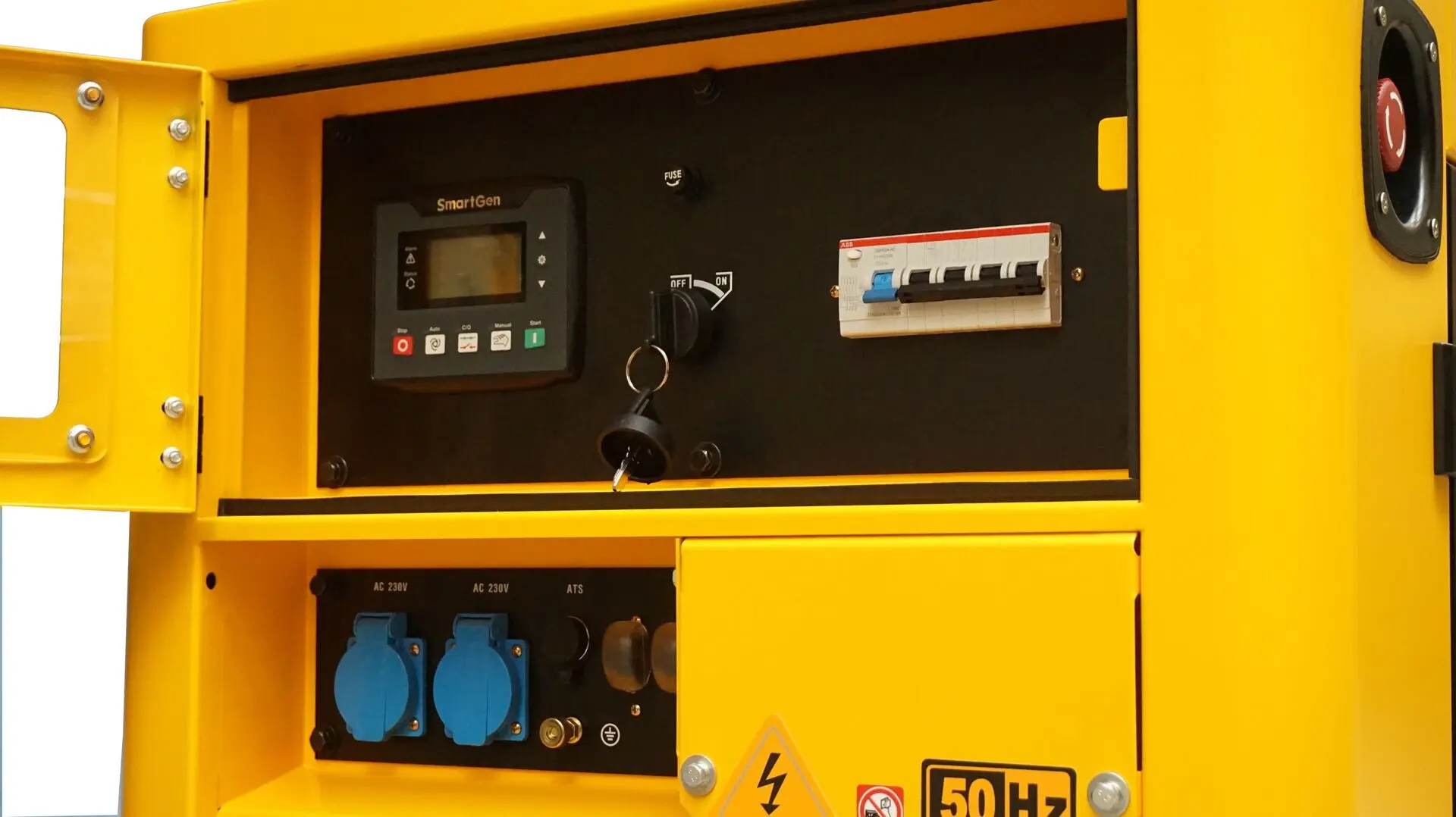 Дизельный генератор Stager YDE12T3 (Yellow/Black) - 3