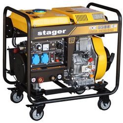 Дизельный генератор Stager YDE6500EW (Yellow/Black) Thumb
