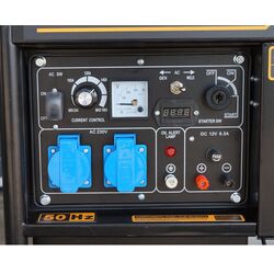 Дизельный генератор Stager YDE6500EW (Yellow/Black) Thumb