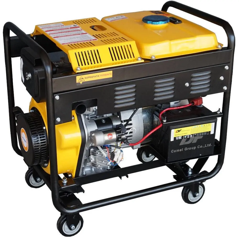 Дизельный генератор Stager YDE6500EW (Yellow/Black)