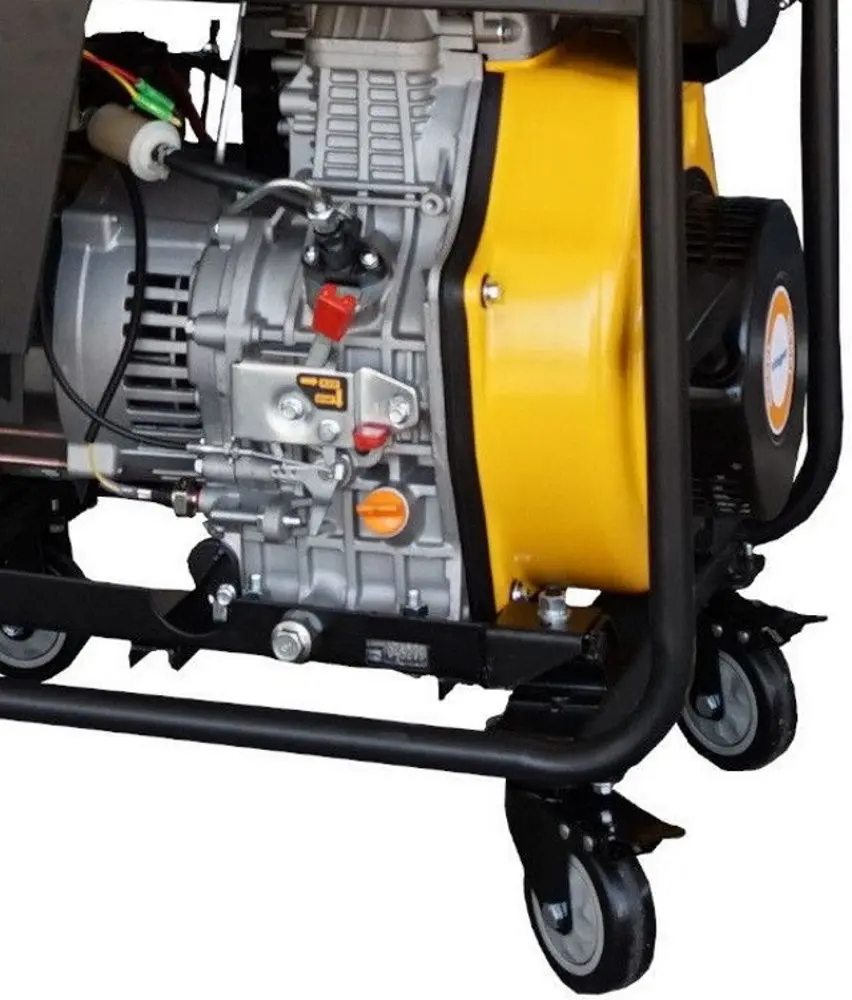 Дизельный генератор Stager YDE8500EW (Yellow/Black) - 2